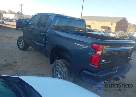 2019 Chevrolet Silverado 1500 Rst из США, поврежденный, VIN 1GCUYEED8KZ287024